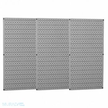 WALL CONTROL G0361 Pgbrd Panel 3/4 x32 x48 in Crcl Slttd, 14K267