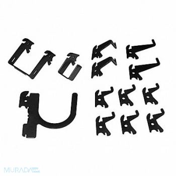 WALL CONTROL G0363 Slotted Toolboard Hook Kit 1 in, 14K277