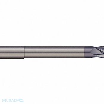 MICRO 100 Ball End Mill Single End 4.00mm Carbide, 14K384