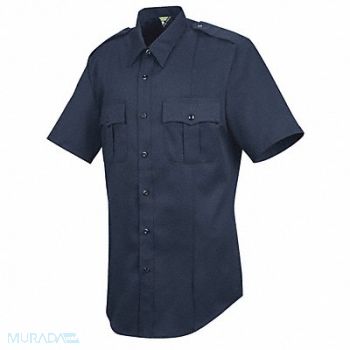 HORACE SMALL New Dimension Stretch Dress Shirt Navy, 14K881