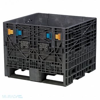BUCKHORN Clps Bulk Ctr Black Solid 32 in, 14L050