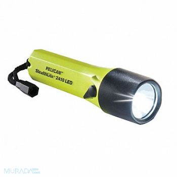 PELICAN Handheld Flashlight Lexan Yellow 183lm, 14L589