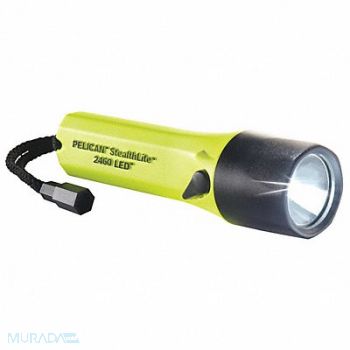 PELICAN Handheld Flashlight Plastic Yellow 183lm, 14L592