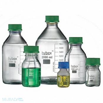 BENCHMARK SCIENTIFIC Cap Screw On PP Wide Assorted PK10, 14N166