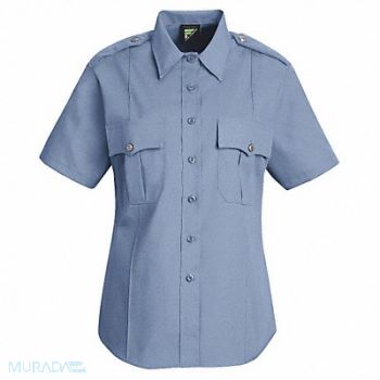HORACE SMALL New Dimension Stretch Dress Shirt L Blue, 14N665