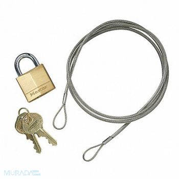 JUSTRITE Anchoring Cable Kit Silver, 14N881