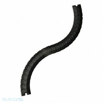 ULTRATECH Cable Protector Drop Over 1 Channel 3ft., 14N918