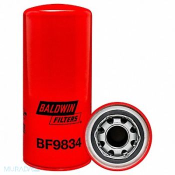 BALDWIN FILTERS Fuel Filter 8-23/32x3-11/16x8-23/32 In, 14R252