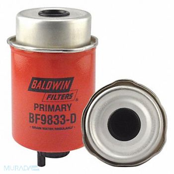 BALDWIN FILTERS Fuel Filter 6-1/16 x 3-7/32 x 6-1/16 In, 14R253