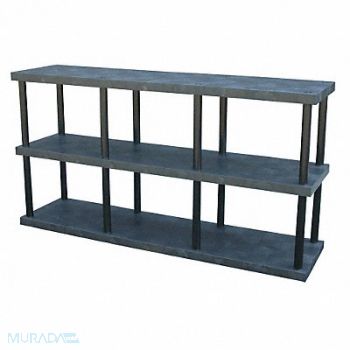 STRUCTURAL PLASTICS Plstc Shelf 24inx51inx96inShlfLdCp 880lb, 14U089