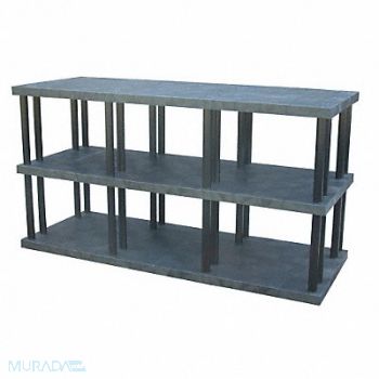 STRUCTURAL PLASTICS PlstcShelf 36inx51inx96inShlfLdCp 1320lb, 14U090
