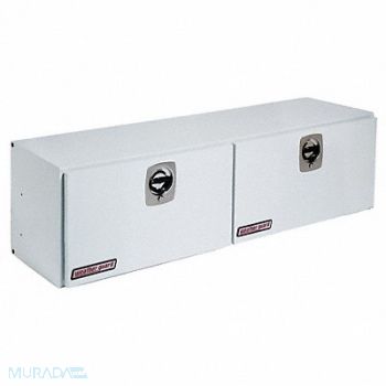 WEATHER GUARD Topside Truck Box White 64-1/4 in W, 14V936