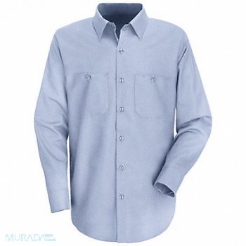 RED KAP Lng Slv Blu 65 per PET/35 per Ctn 2XL, 14W266