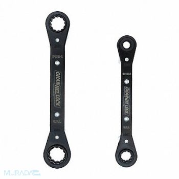 CHANNELLOCK Metric Ratcheting Wrench Set 2 pcs., 150G01