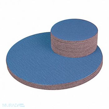 SUPERIOR ABRASIVES Coated PSA Disc Zirc 20 Grit 60, 152Z14