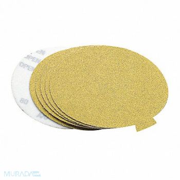 SUPERIOR ABRASIVES Coated PSA Gold Disc AO 6 Grit 150, 153A12