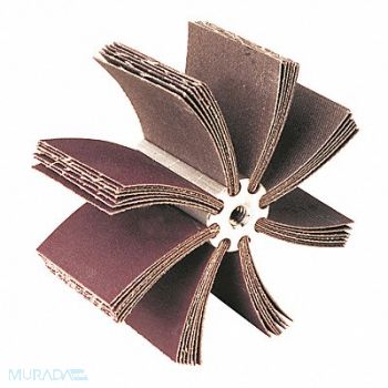 SUPERIOR ABRASIVES Bore Polisher 1-1/2-2 ID A/O Grit 80, 153D40