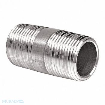 HUBBELL KILLARK Nipple Aluminum Overall L 2in, 159C84