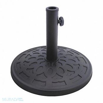 BOND MANUFACTURING CO Regency Umbrella Base 8kg Matte Black, 159G18