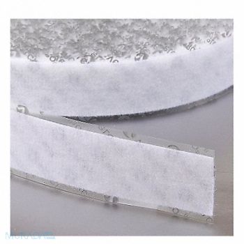 VELCRO BRAND Loop Tape Roll 2 W White, 15A776