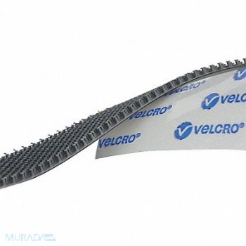 VELCRO BRAND Hook Tape Fastener 1 W Silver, 15A779