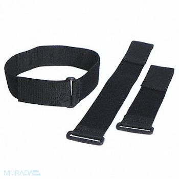 FASTENATION Cinch Strap Black 2x24 PK10, 15A790