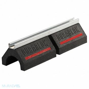 DURA-BLOK Pipe Support Block 6 Lx20.2 W Base 5 H, 15E510