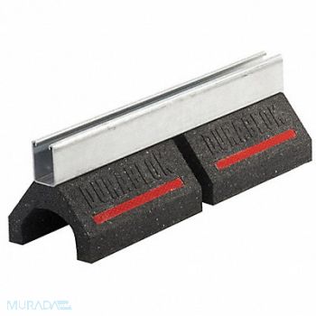DURA-BLOK Pipe SupportBlock 6 Lx20.2 W Base 4.19 H, 15E515