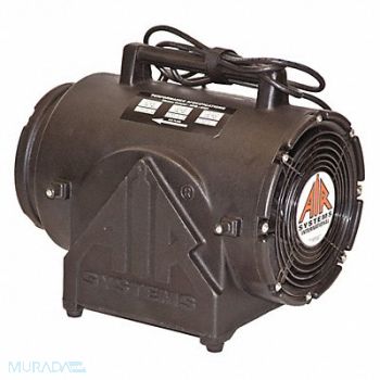 AIR SYSTEMS INTERNATIONAL Conf Spce Fan Axial Exp Prf 1/3HP 115VAC, 15E892
