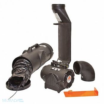 AIR SYSTEMS INTERNATIONAL Conf Sp Fan Kt Axial ExpPrf 1/3HP 115VAC, 15E898