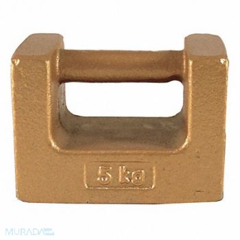 RICE LAKE WEIGHING SYSTEMS Weight Grip Handle 5kg Cast Iron Class 7, 15F055