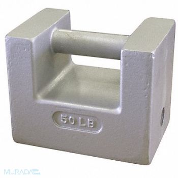 RICE LAKE WEIGHING SYSTEMS Calibration Weight 50 lb Nominal Mass, 55NA86