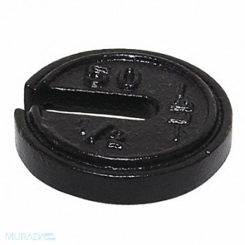 RICE LAKE WEIGHING SYSTEMS Weight Slotted 50x0.5lb Cast Iron Class7, 15F143