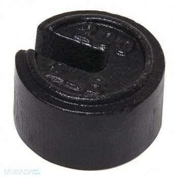 RICE LAKE WEIGHING SYSTEMS Weight Slotted 200x2lb Cast Iron Class7, 15F147