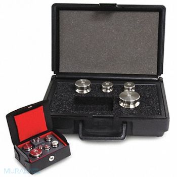 RICE LAKE WEIGHING SYSTEMS Calibration Weight Set 1kg to 1g Mass, 55NC22