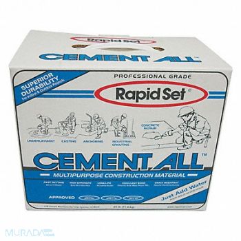 Concrete Repair Compound Rapid Set 25 lb, 15F524