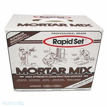RAPID SET Mortar 25 lb Box Gray, 15F526