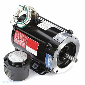 MARATHON MOTORS Motor 1/2 HP 1725 rpm 56C 230/460V, 15G106