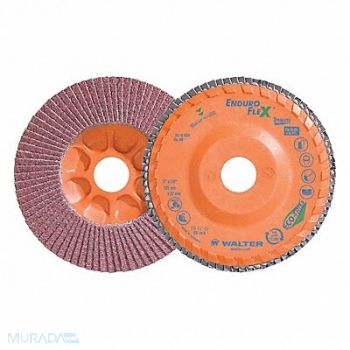 WALTER SURFACE TECHNOLOGIES Flap Disc Coated 5 dia 12 200 RPM, 804CH2