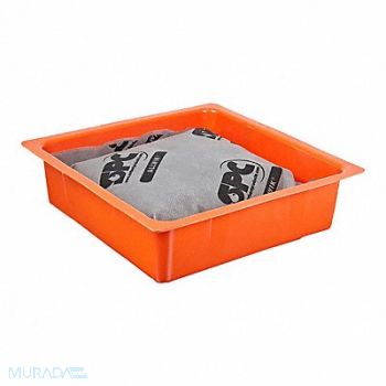 BRADY SPC ABSORBENTS Drip Pan 3 in H 10 in L 10 in W PK24, 15U830