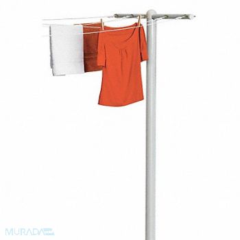 HONEY-CAN-DO T-Post Dryer 5-Line 45-3/4x3x72 In., 15V290