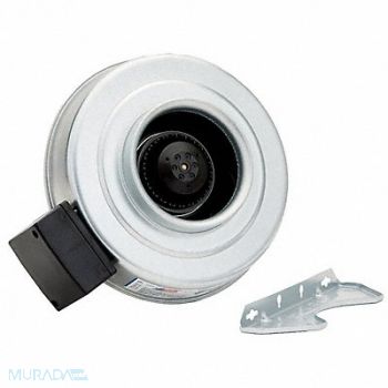 FANTECH Steel 13 D 15.1 H 8 W Inline Duct Fan, 15W691