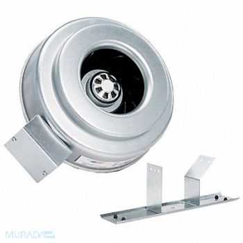 FANTECH Steel 13 D 15.3 H 5.9 W Inline Duct Fan, 15W693