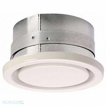 FANTECH White Metal 6 Dia Exhaust Grille, 15W805