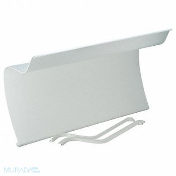TRUEBRO Basin Guard 42 In PVC White, 15W939
