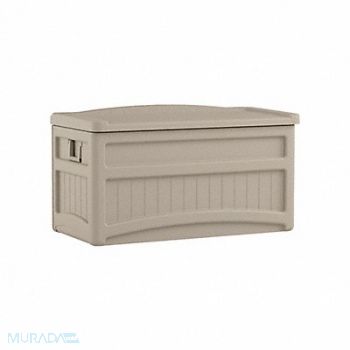 SUNCAST Deck Box Taupe Polypropylene 25 1/2 in, 15X398