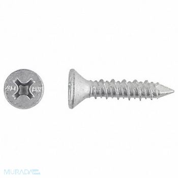 RED HEAD ConcScrw Phillips SS 1/4 D 1-1/4 L PK100, 15X498