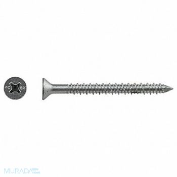 RED HEAD ConcScrw Phillips SS 1/4 D 2-3/4 L PK100, 15X502