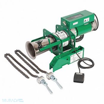 GREENLEE Cable Puller 1.5 hp Puller Package, 15X797