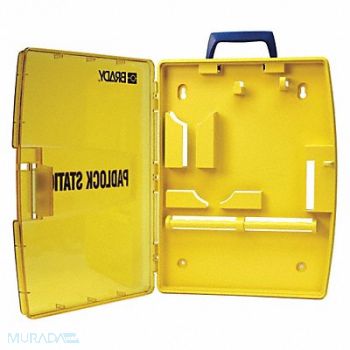 BRADY Lockout Station Unfilled 13-1/4 In W, 15Y601